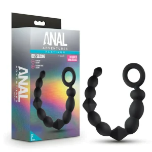 Anal Beads for Beginners – Silicone Bead Set with Looped Handle