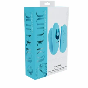 Loveline Charme – Dual Motor Rechargeable Couple Vibrator (Blue)