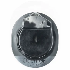 Ouch! Heavy-Duty Fluffy Handcuffs (Black)